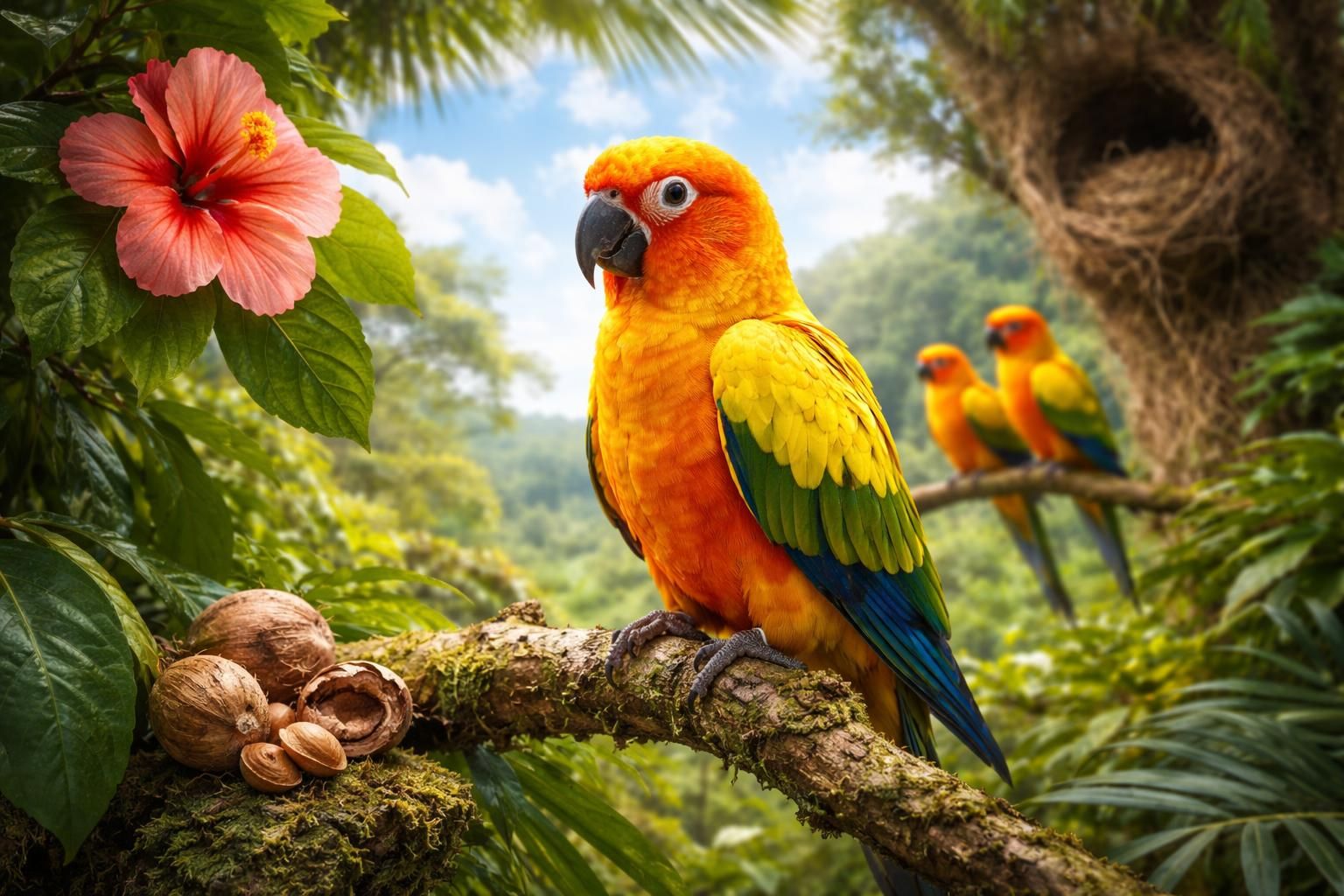 5 choses fascinantes à apprendre sur le perroquet soleil 5 choses fascinantes à apprendre sur le perroquet soleil