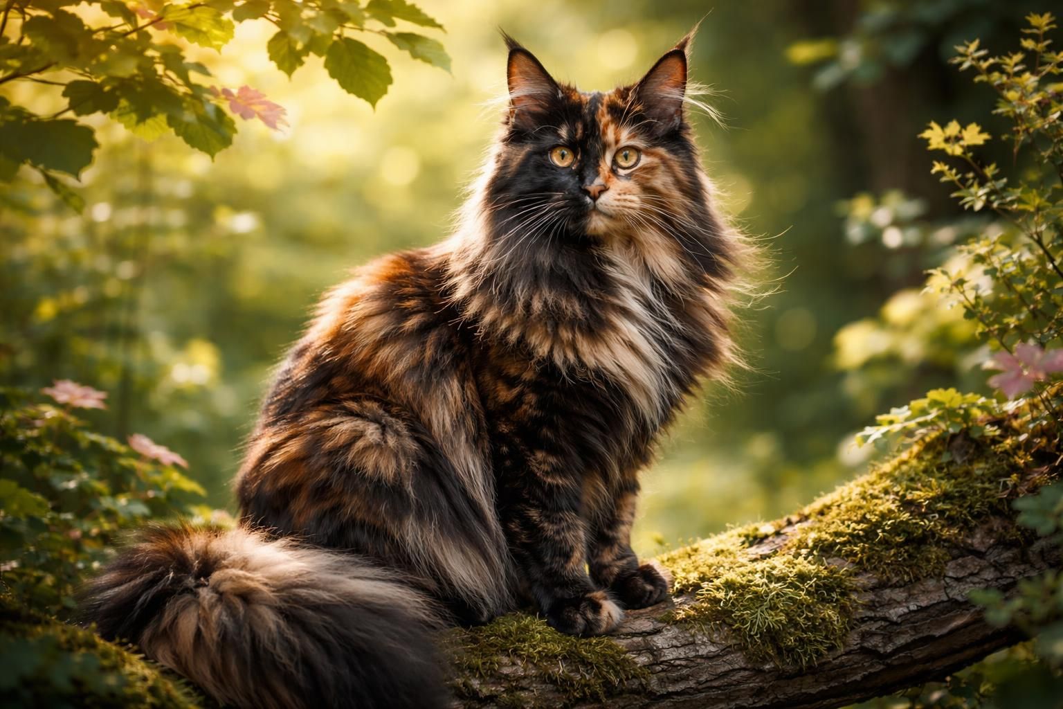 A la découverte du Maine Coon écaille de tortue fascinant A la découverte du Maine Coon écaille de tortue fascinant