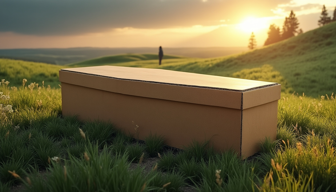 Cercueil en carton : une option écologique à envisager pour des funérailles durables