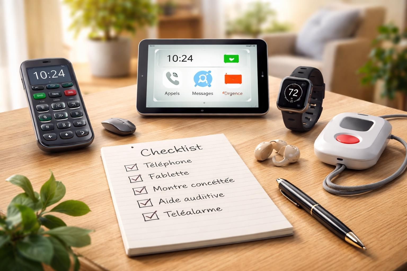 Checklist : acheter le bon appareil pour un proche senior Checklist : acheter le bon appareil pour un proche senior