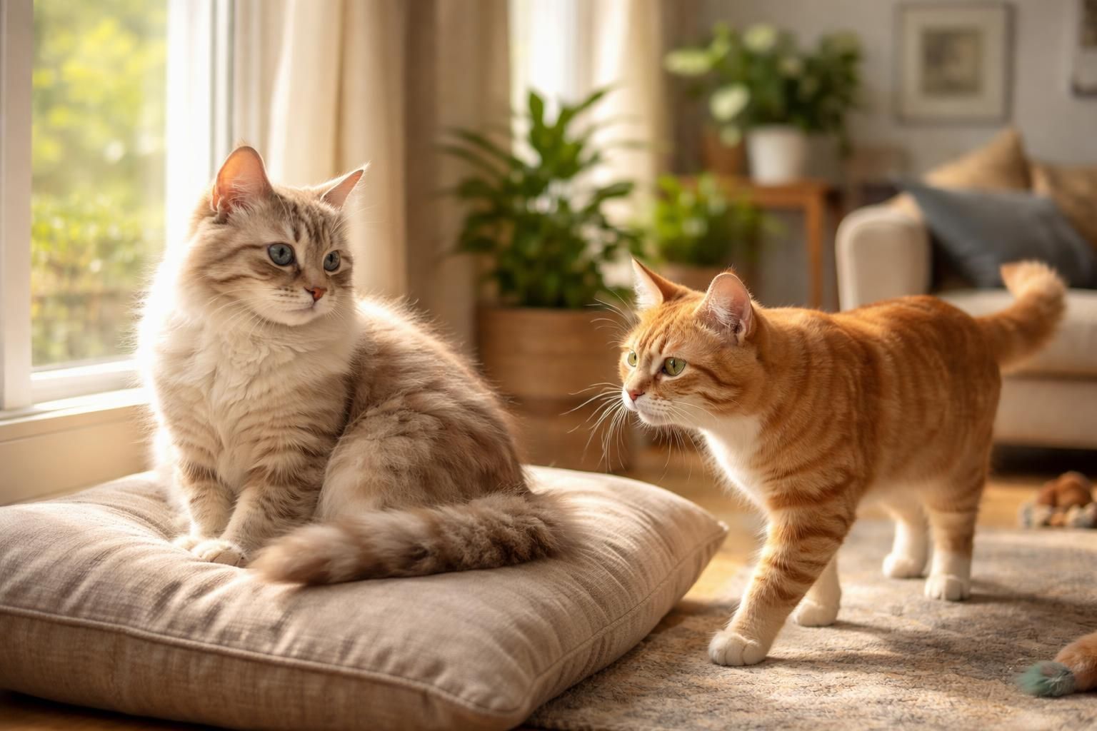 Combien de temps pour que 2 chats s’acceptent : le guide ultime pour une cohabitation réussie Combien de temps pour que 2 chats s’acceptent : le guide ultime pour une cohabitation réussie
