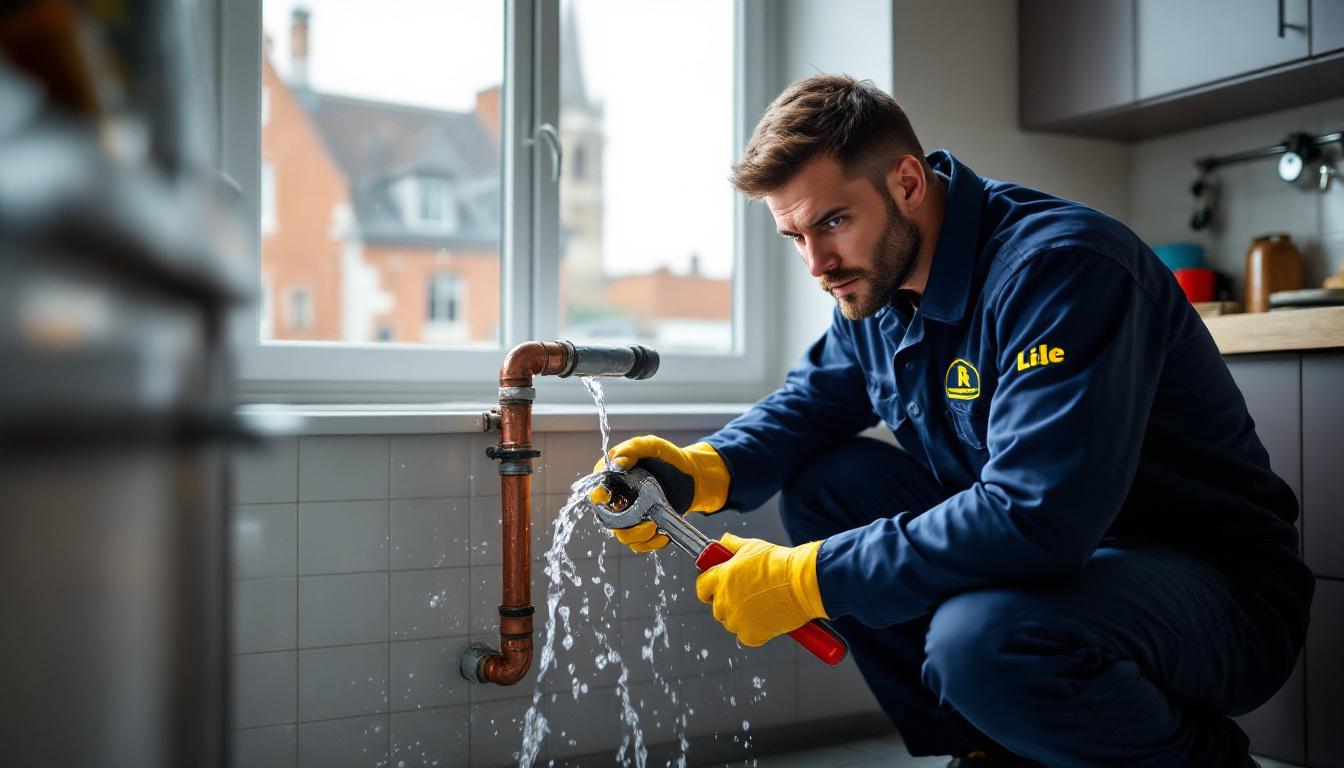 Comment contacter les meilleurs plombiers à Lille en cas d’urgence