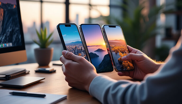 Comparaison des performances du multi-écran sur iPhone XR vs autres