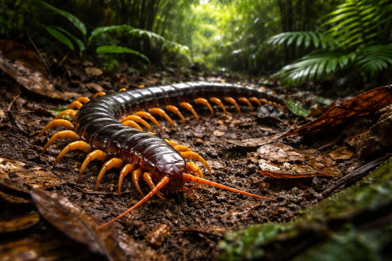 Découvrez la scolopendre en Guadeloupe : un fascinant prédateur à pattes Découvrez la scolopendre en Guadeloupe : un fascinant prédateur à pattes
