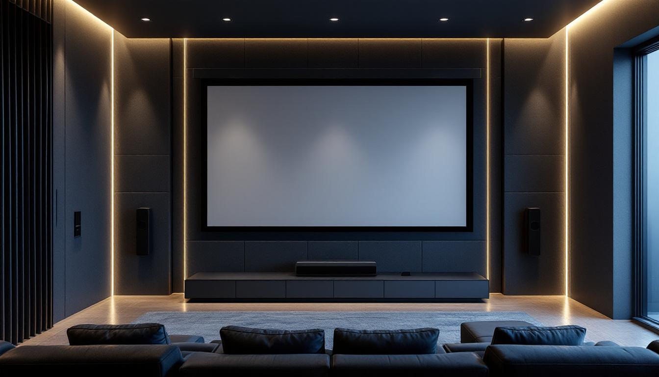 découvrez les avantages des écrans de projection muraux pour optimiser votre cinéma maison : qualité d'image, gain de place et immersion garantie.