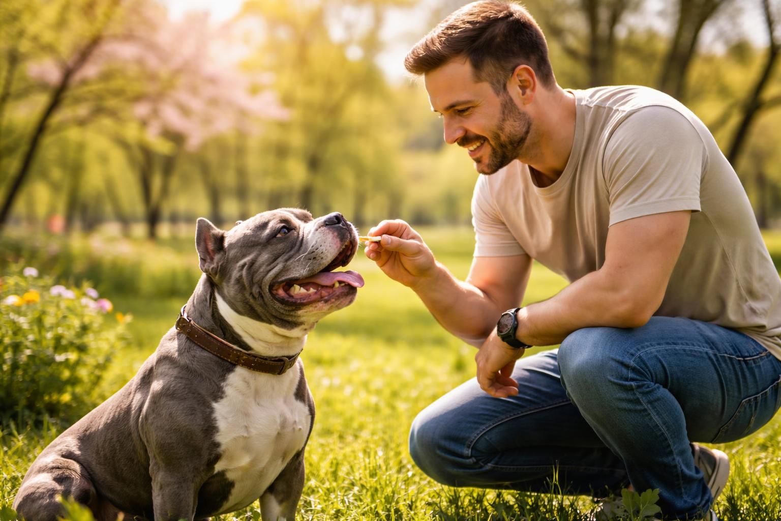 Les bienfaits du renforcement positif chez l’American Bully pour une éducation réussie Les bienfaits du renforcement positif chez l’American Bully pour une éducation réussie