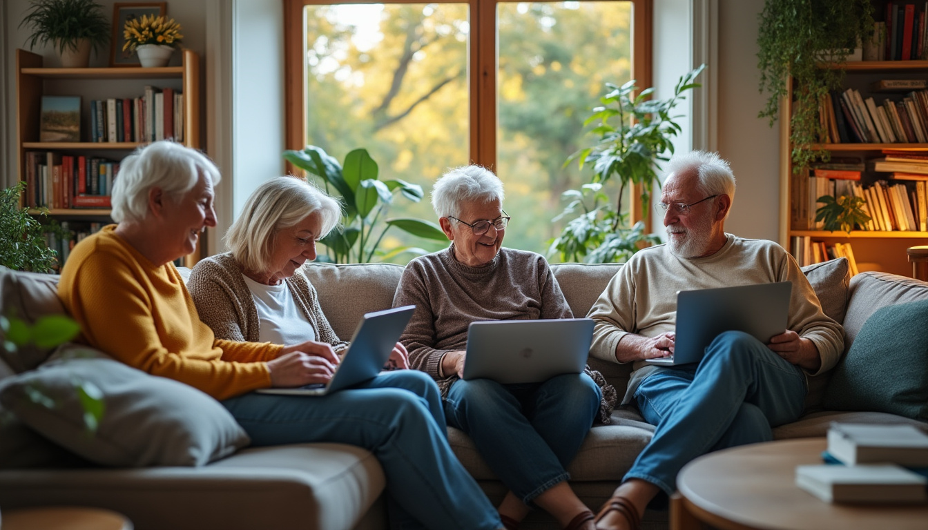 Les meilleurs cours d’anglais gratuit pour les seniors en ligne