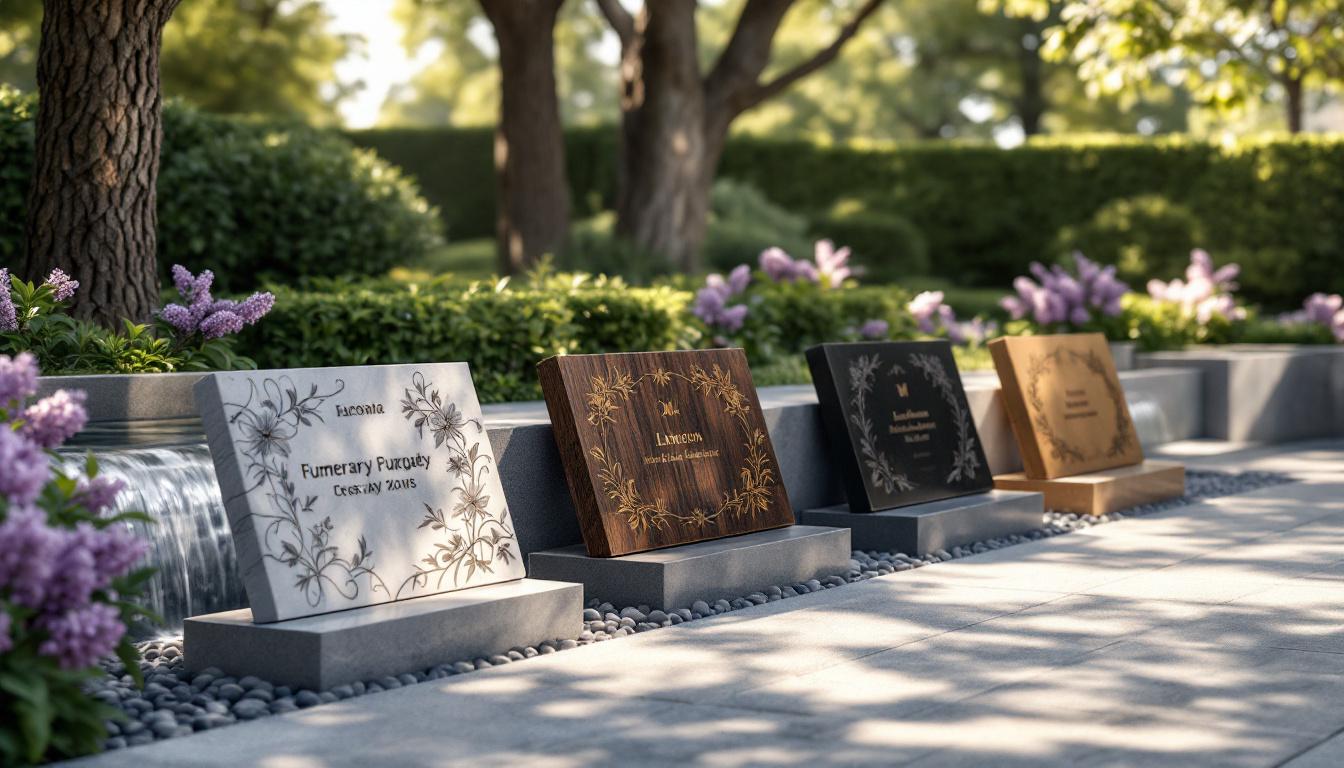 Les plaques funéraires personnalisées : un hommage unique à vos êtres chers