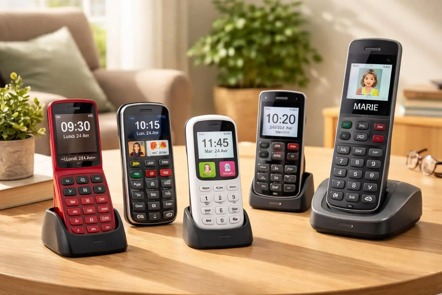 Les téléphones les plus faciles d’utilisation pour personne âgée Les téléphones les plus faciles d’utilisation pour personne âgée