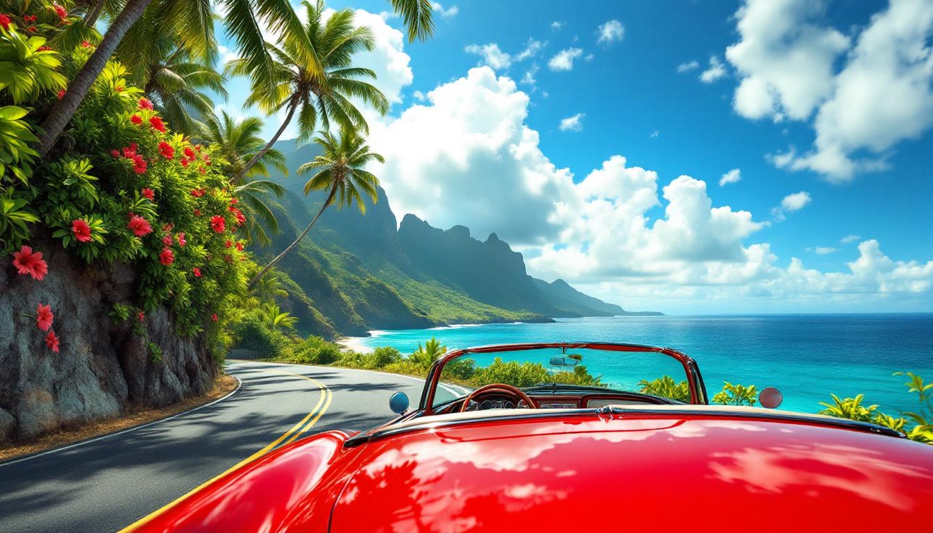 louez une voiture en polynésie française pour explorer librement des trésors cachés et vivre une aventure unique lors de votre voyage.