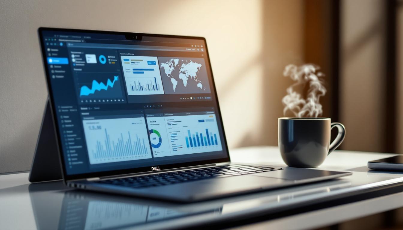 découvrez le pc portable dell 14 pouces, l'outil professionnel idéal pour optimiser votre télétravail avec performance et mobilité.