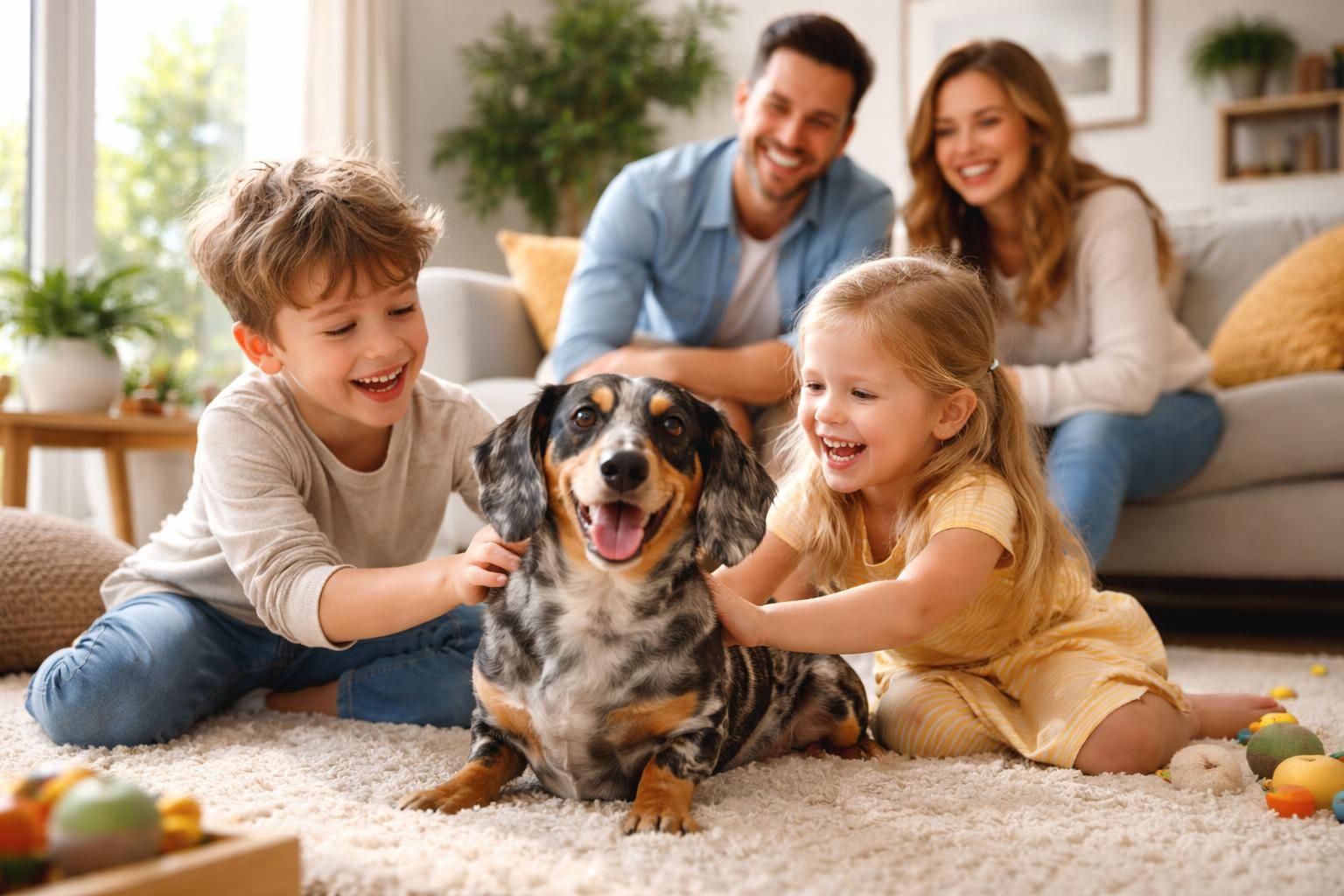 Pourquoi le Teckel arlequin est-il le compagnon idéal pour les familles ? Pourquoi le Teckel arlequin est-il le compagnon idéal pour les familles ?