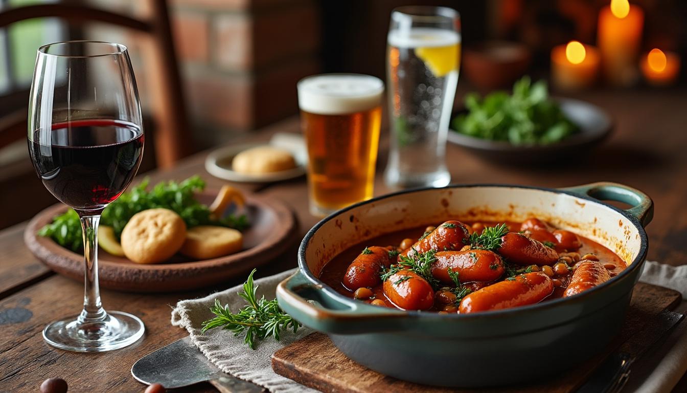 Que boire avec un cassoulet pour sublimer ce plat traditionnel ?