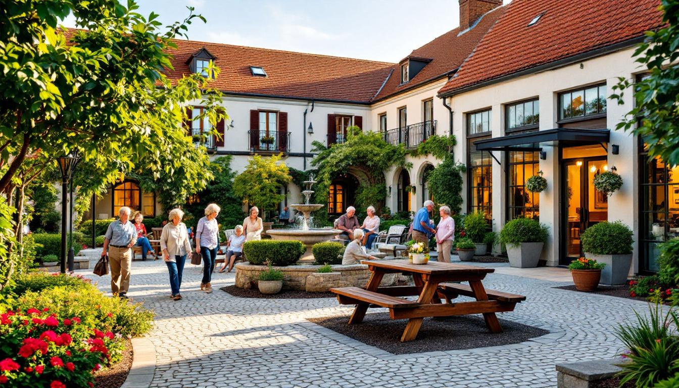 trouvez la résidence senior idéale pour vivre une retraite sereine, confortable et adaptée à vos besoins.