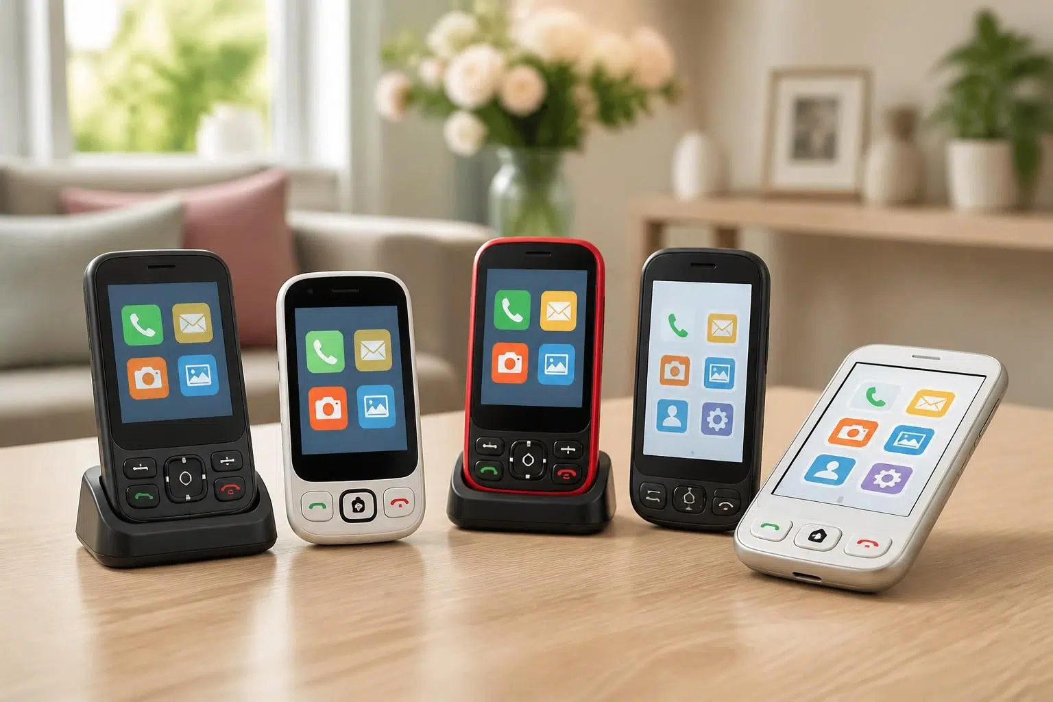 Smartphones pour seniors : modèles simplifiés et intuitifs Smartphones pour seniors : modèles simplifiés et intuitifs