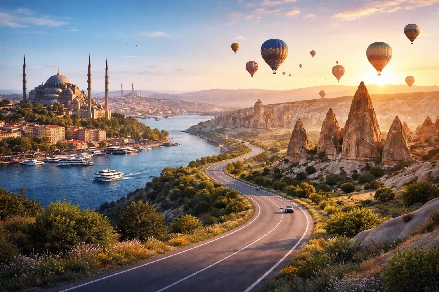 Voyager d’Istanbul à la Cappadoce : itinéraires et conseils Voyager d’Istanbul à la Cappadoce : itinéraires et conseils