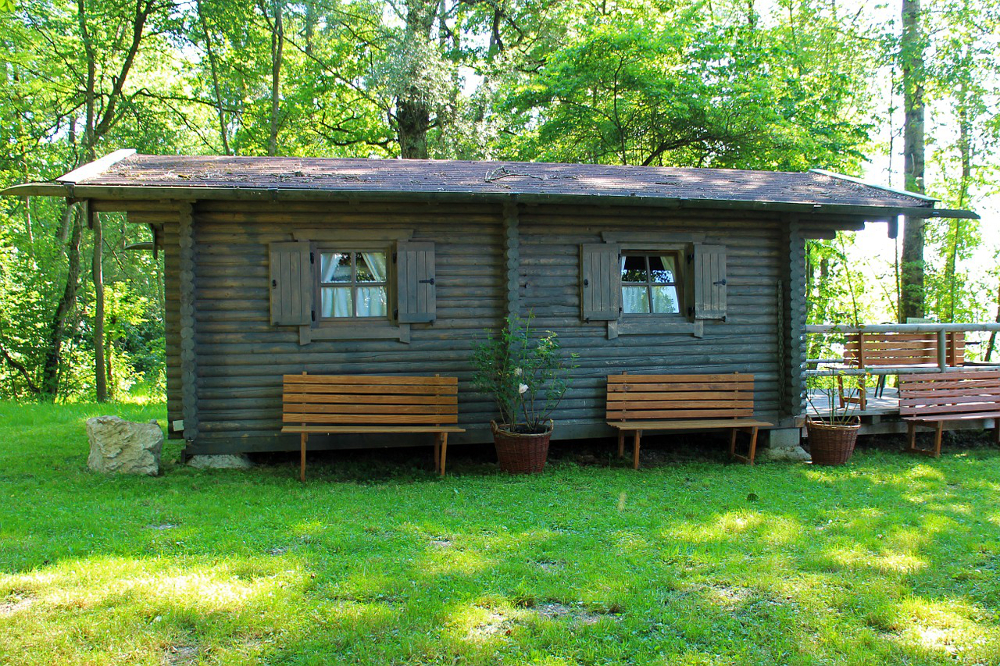 cabane en rondins