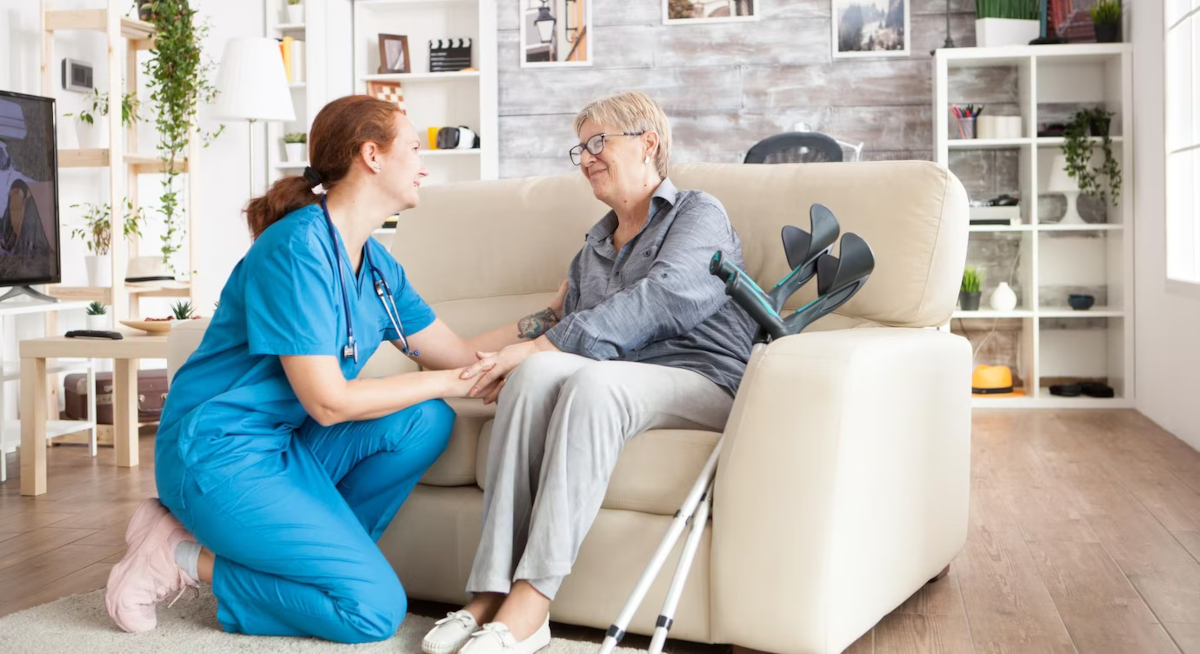 Maison de repos psychiatrique, pour les personnes âgées atteintes de troubles psychiques