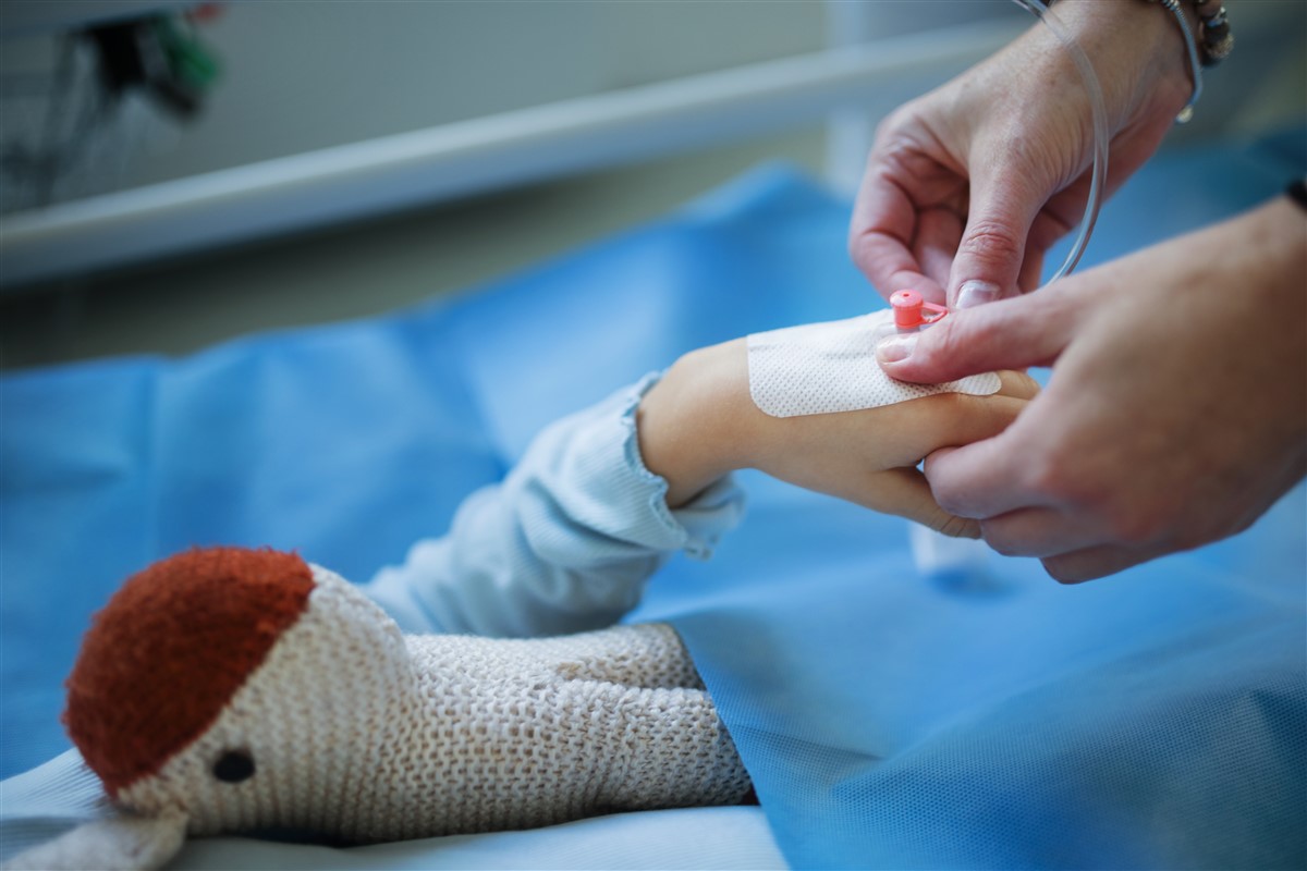 manipulation des canules médicales